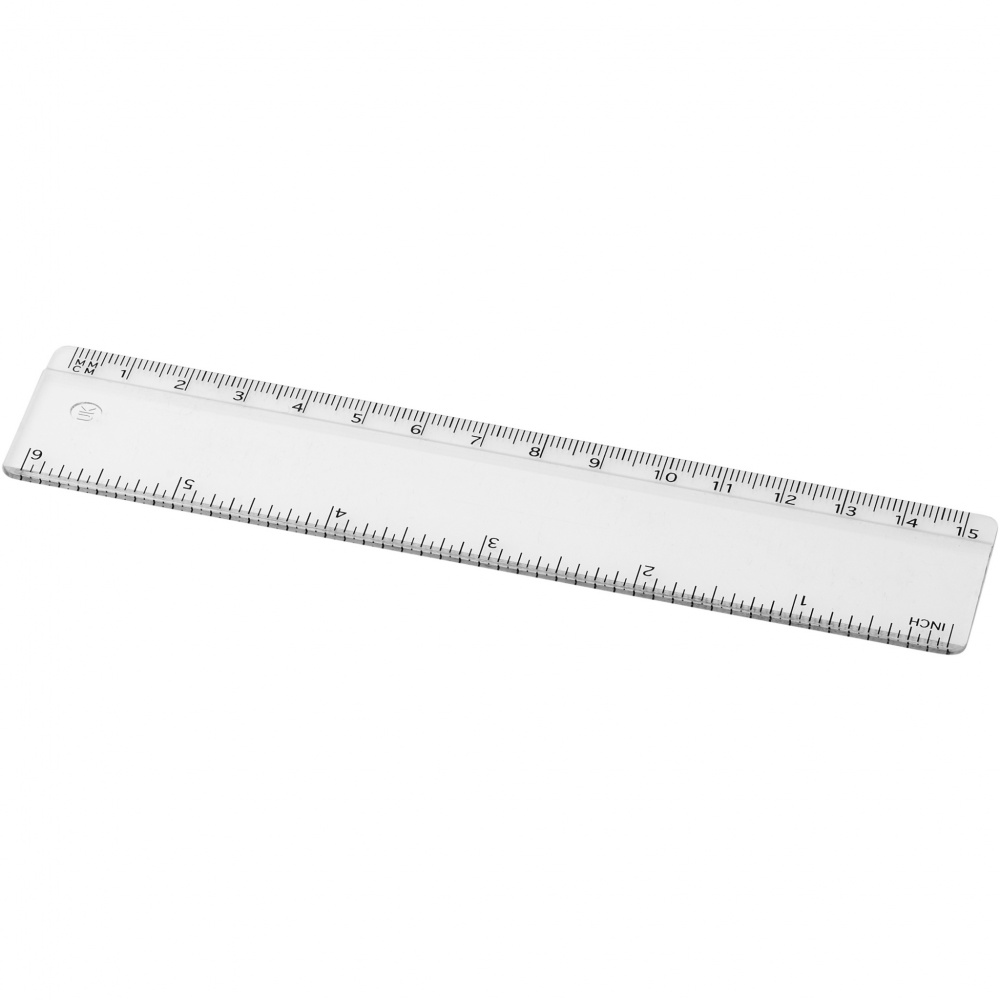 Logotrade corporate gift picture of: Renzo 15 cm plastic ruler