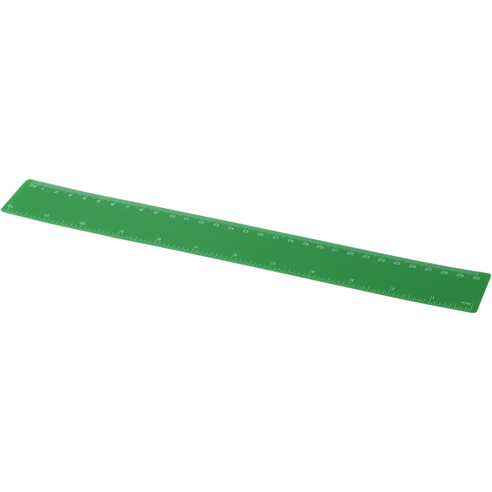 Logotrade promotional item image of: Rothko 30 cm plastic ruler