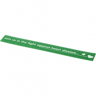 Logotrade promotional item image of: Rothko 30 cm plastic ruler