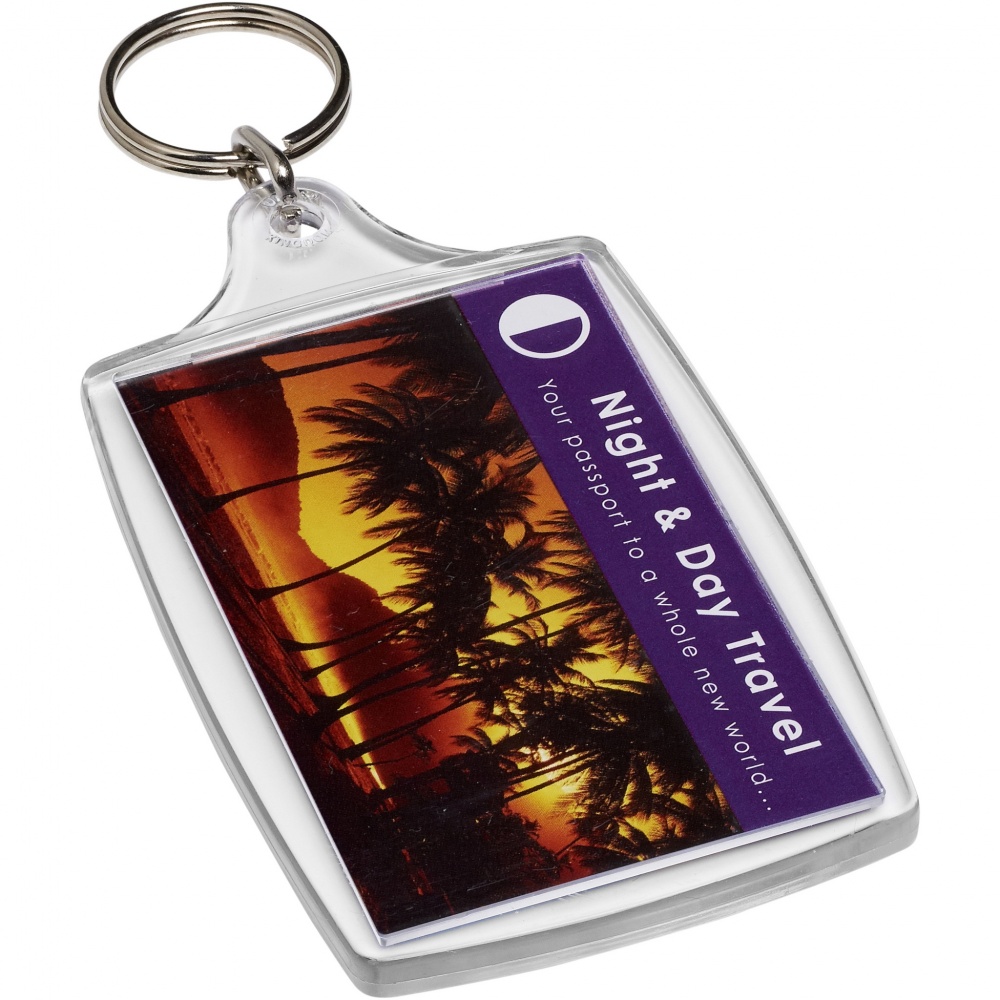 Logotrade promotional giveaway image of: Orca L4 large keychain