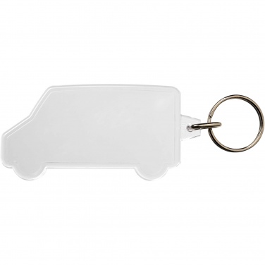 Logotrade promotional gift image of: Combo van-shaped keychain