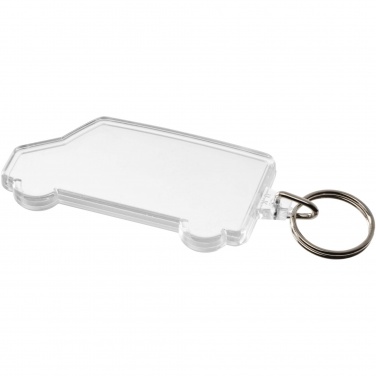 Logotrade promotional gift picture of: Combo van-shaped keychain