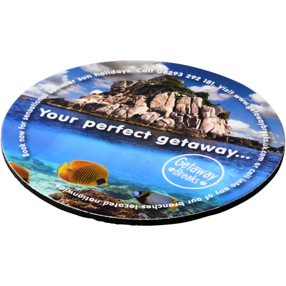 Logotrade corporate gift picture of: Q-Mat® round coaster
