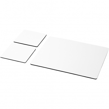 Logotrade promotional merchandise image of: Q-Mat® mouse mat and coaster set combo 3