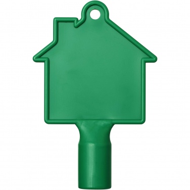 Logotrade promotional product image of: Maximilian house-shaped utility key