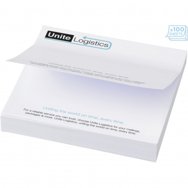 Logotrade promotional giveaway image of: Sticky-Mate® large square sticky notes 100x100mm