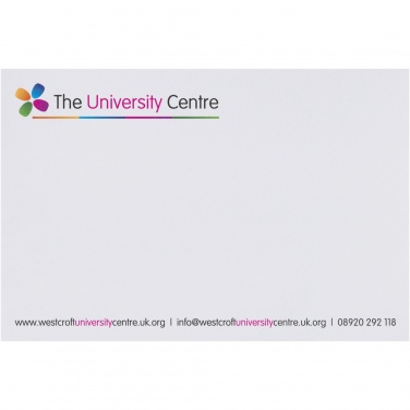 Logotrade promotional gift image of: Sticky-Mate® sticky notes 150x100mm