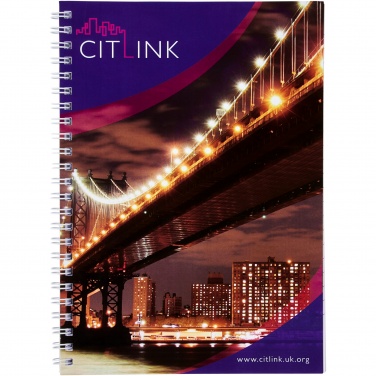 Logotrade promotional giveaway image of: Desk-Mate® spiral A4 notebook