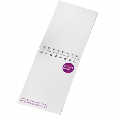 Logo trade corporate gifts image of: Desk-Mate® spiral A7 notebook