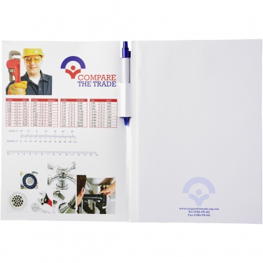 Logotrade promotional merchandise photo of: Essential conference pack A4 notepad and pen