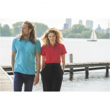 Logo trade promotional products image of: Beryl short sleeve men's organic recycled polo