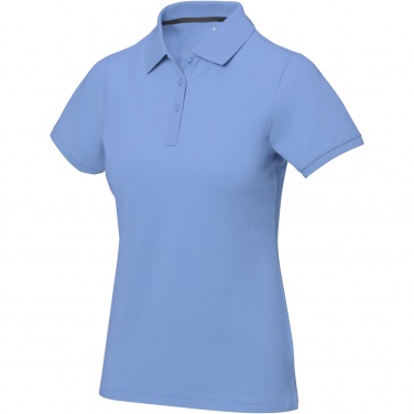 Logo trade corporate gifts image of: Calgary short sleeve women's polo