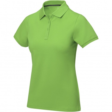 Logo trade promotional giveaways picture of: Calgary short sleeve women's polo