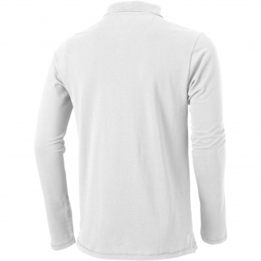 Logo trade promotional products picture of: Oakville long sleeve men's polo
