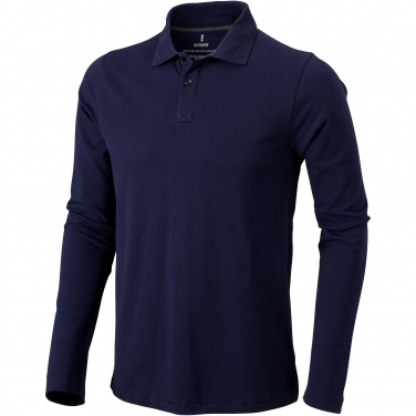Logo trade promotional gift photo of: Oakville long sleeve men's polo