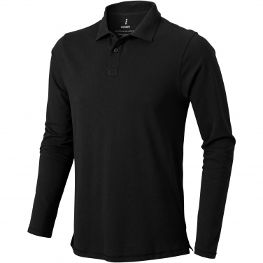 Logo trade promotional product photo of: Oakville long sleeve men's polo