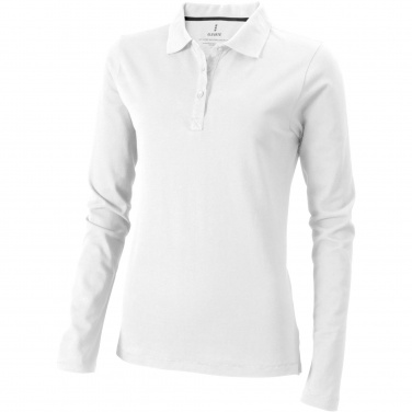 Logotrade promotional giveaways photo of: Oakville long sleeve women's polo