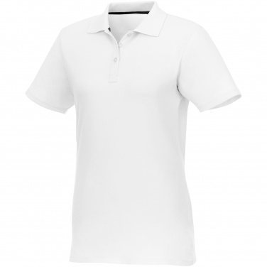Logo trade promotional giveaways picture of: Helios short sleeve women's polo