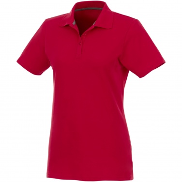 Logo trade promotional giveaways image of: Helios short sleeve women's polo