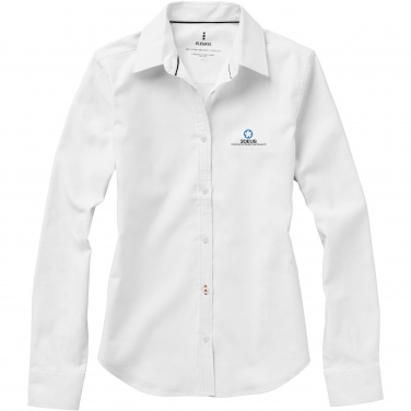 Logo trade promotional merchandise photo of: Vaillant long sleeve women's oxford shirt