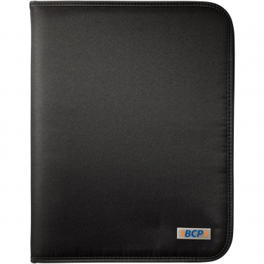 Logo trade promotional giveaway photo of: Stanford deluxe A4 zippered portfolio