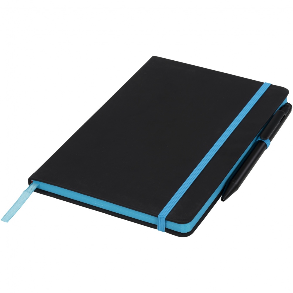 Logo trade advertising product photo of: Noir Edge medium notebook