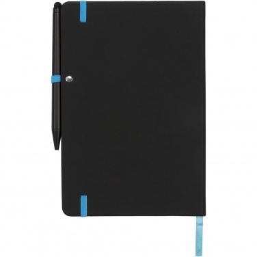 Logo trade corporate gifts image of: Noir Edge medium notebook