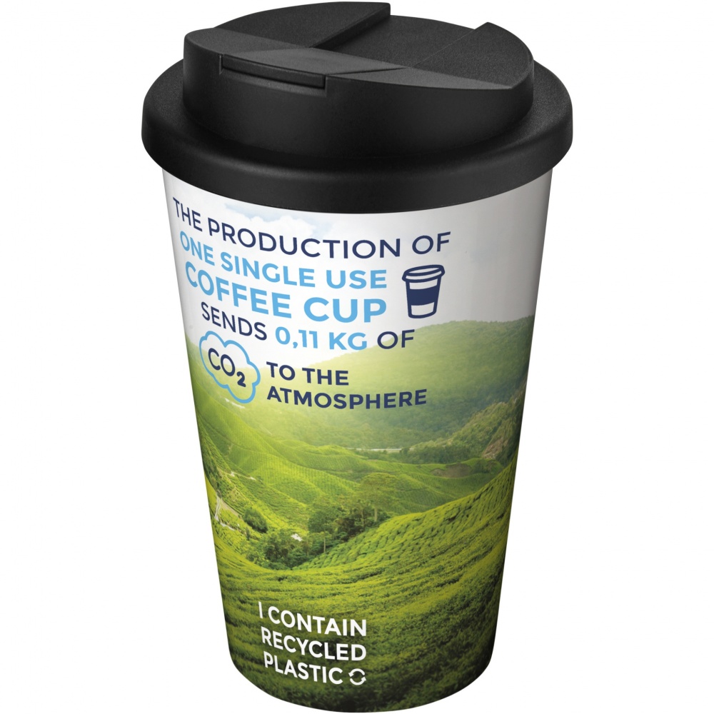 Logo trade promotional products picture of: Brite-Americano® 350 ml tumbler with spill-proof lid