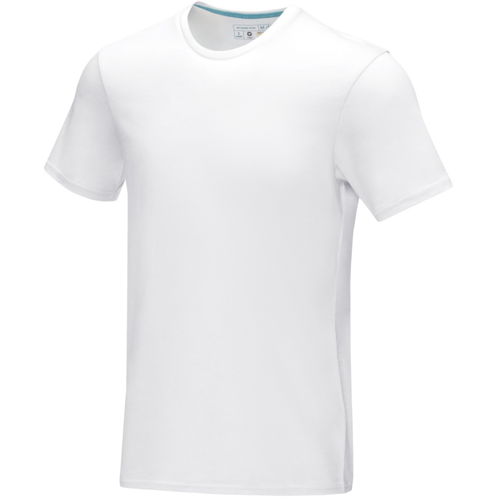 Logo trade advertising products picture of: Azurite short sleeve men’s organic t-shirt