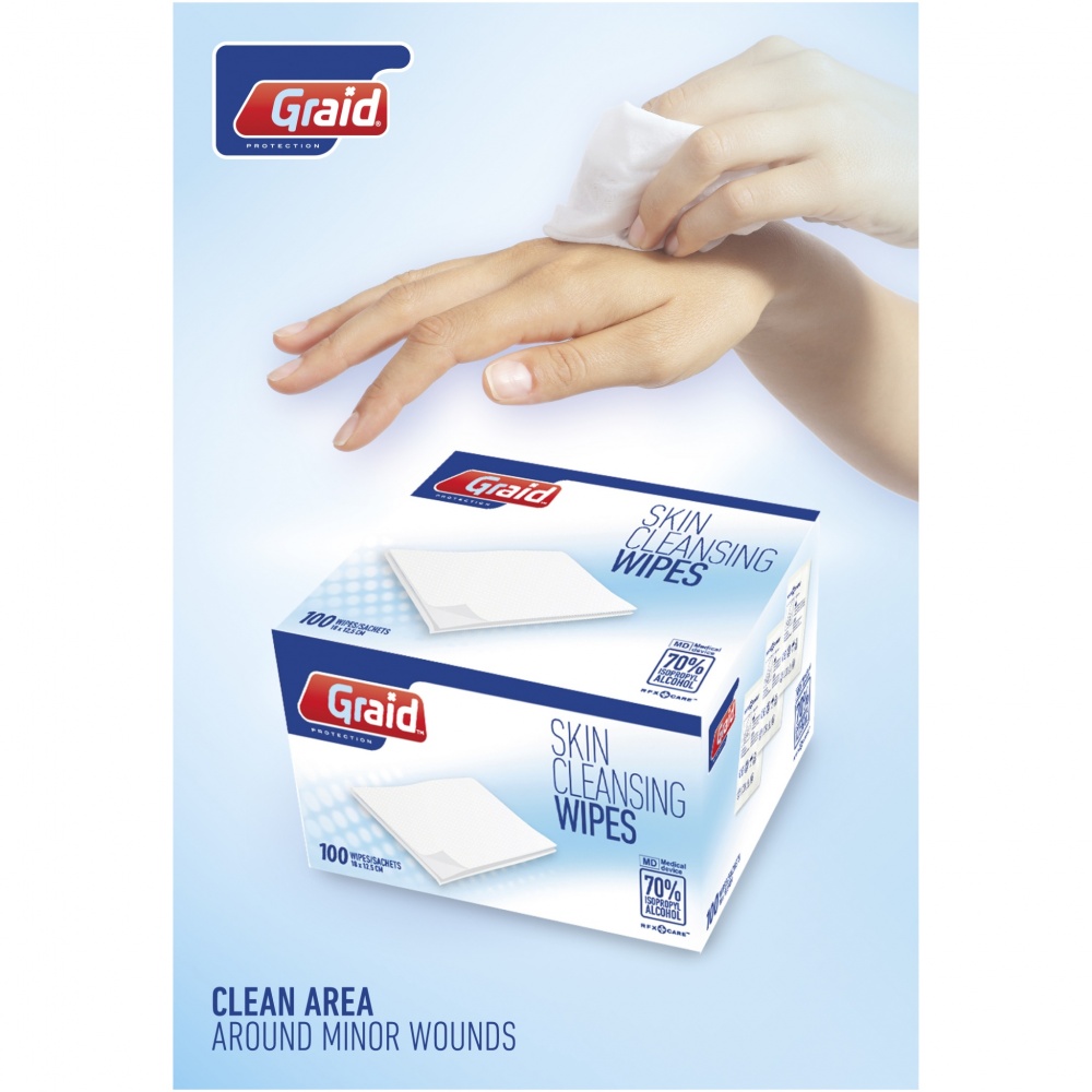 Logotrade promotional gift picture of: Elisabeth cleansing wipes