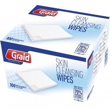 Logo trade promotional merchandise photo of: Elisabeth cleansing wipes