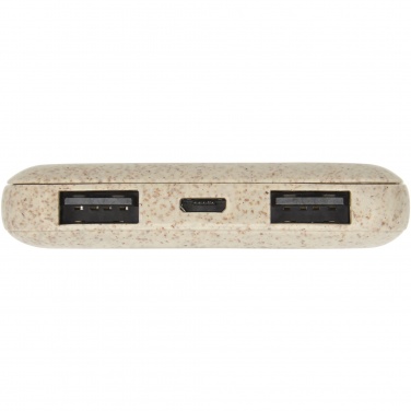 Logotrade advertising product image of: Asama 5000 mAh wheat straw power bank