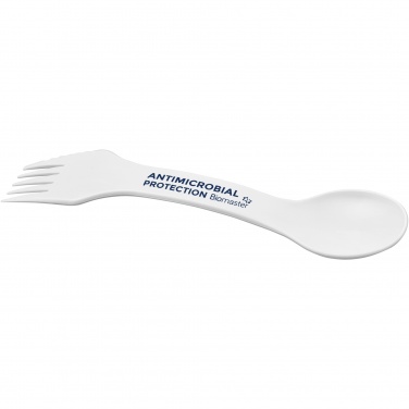 Logotrade promotional gift image of: Epsy Pure 3-in-1 spoon, fork and knife
