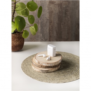 Logo trade promotional gifts image of: Volantis UVC True Wireless auto pair earbuds