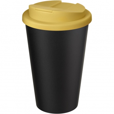 Logotrade corporate gift image of: Americano® Eco 350 ml recycled tumbler with spill-proof lid