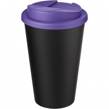 Logo trade promotional giveaway photo of: Americano® Eco 350 ml recycled tumbler with spill-proof lid