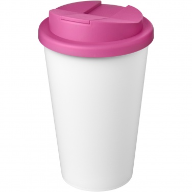 Logo trade advertising product photo of: Americano® Eco 350 ml recycled tumbler with spill-proof lid