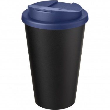 Logotrade advertising product picture of: Americano® Eco 350 ml recycled tumbler with spill-proof lid