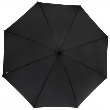 Logo trade promotional merchandise picture of: Fontana 23" auto open umbrella with carbon look and crooked handle
