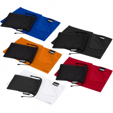 Logo trade business gift photo of: Raquel cooling towel made from recycled PET 80x30 cm