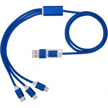 Logo trade promotional giveaways image of: Versatile 5-in-1 charging cable
