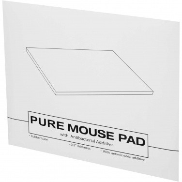 Logo trade advertising product photo of: Pure mouse pad with antibacterial additive