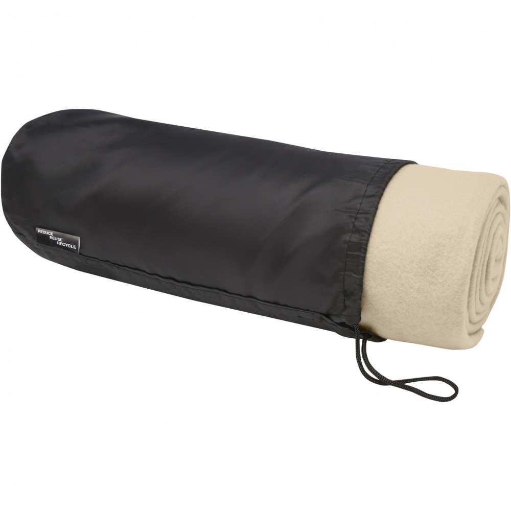 Logotrade promotional item image of: Willow GRS RPET polar fleece blanket