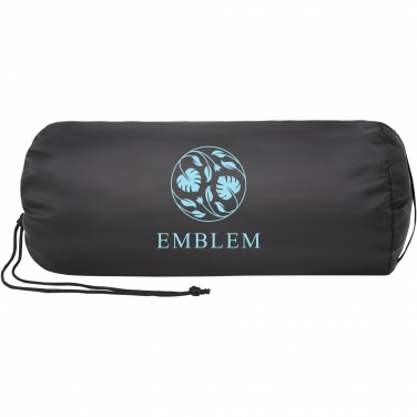 Logo trade corporate gifts picture of: Lily GRS certified RPET coral fleece blanket