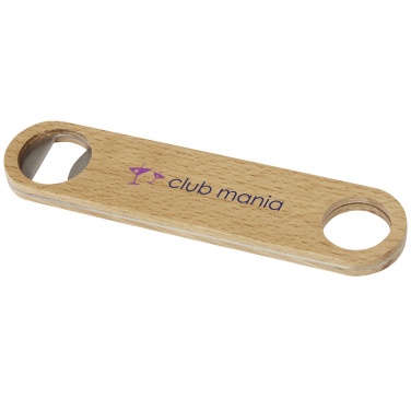 Logo trade promotional item photo of: Origina wooden bottle opener