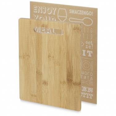 Logo trade corporate gifts picture of: Basso bamboo cutting board
