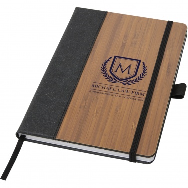 Logo trade promotional giveaway photo of: Note A5 bamboo notebook