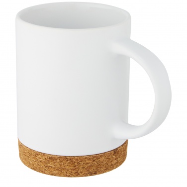 Logotrade promotional giveaways photo of: Neiva 425 ml ceramic mug with cork base