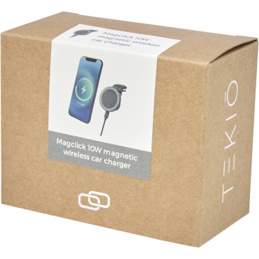 Logo trade promotional gifts picture of: Magclick 10W wireless magnetic car charger