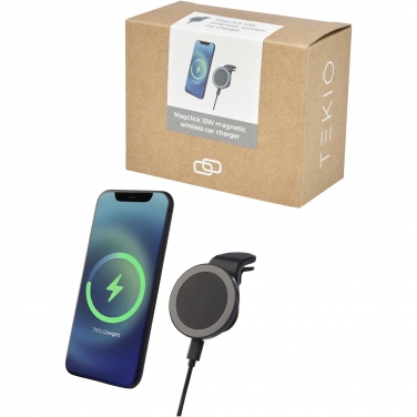 Logo trade promotional items image of: Magclick 10W wireless magnetic car charger